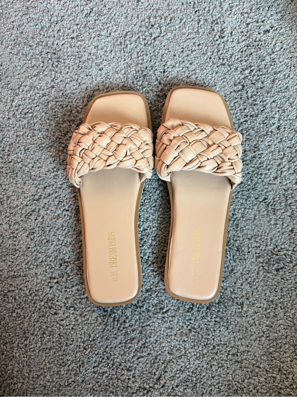 Tan Flat Sandals